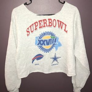 Dallas Cowboy vintage crop top